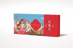 复古的保健品包装盒定制，极具韵味